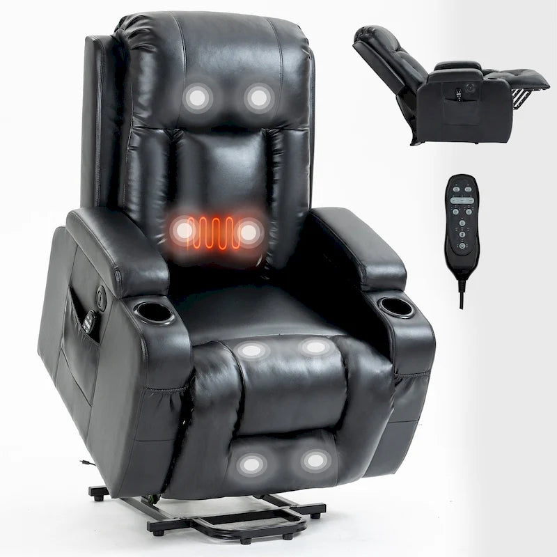 Fauteuil inclinable électrique robuste