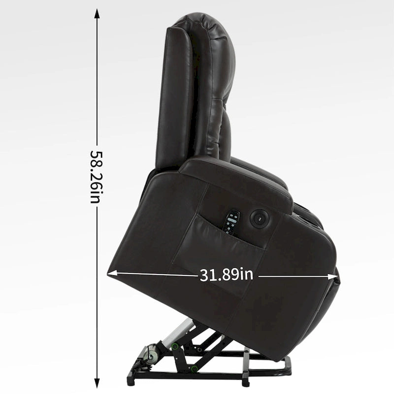 Fauteuil inclinable électrique robuste