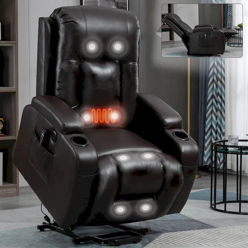 Fauteuil inclinable électrique robuste