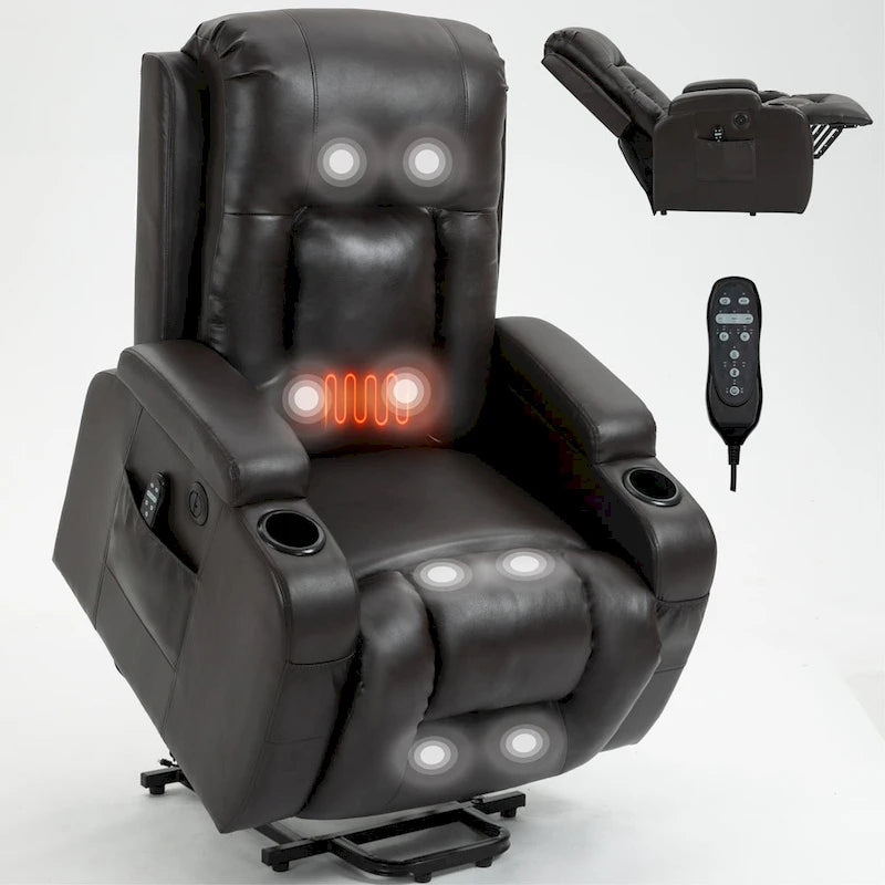 Fauteuil inclinable électrique robuste