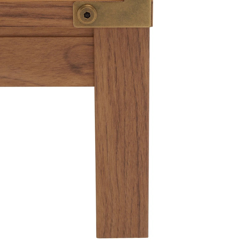 Table de chevet à deux tiroirs