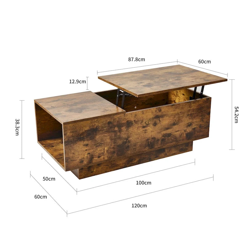 Nouvelle table basse de bureau réglable