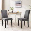 Chaise de salle à manger tapissée