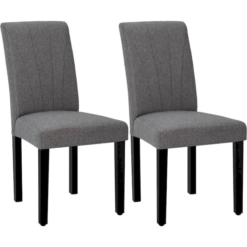 Chaise de salle à manger tapissée
