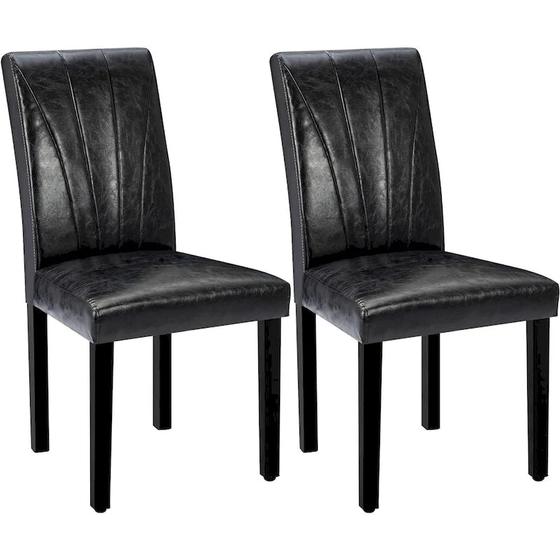 Chaise de salle à manger tapissée