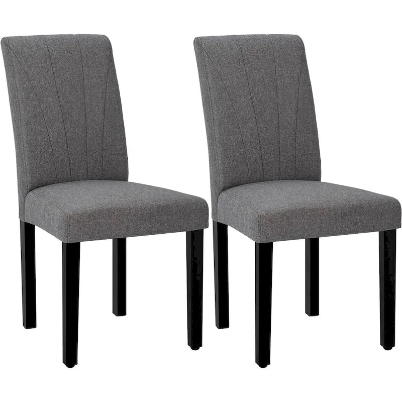 Chaise de salle à manger tapissée