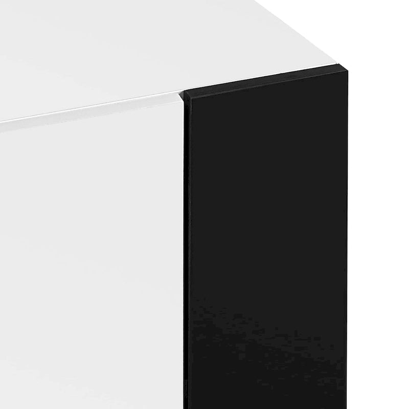 Meuble TV avec cheminée moderne de 68,1 pouces