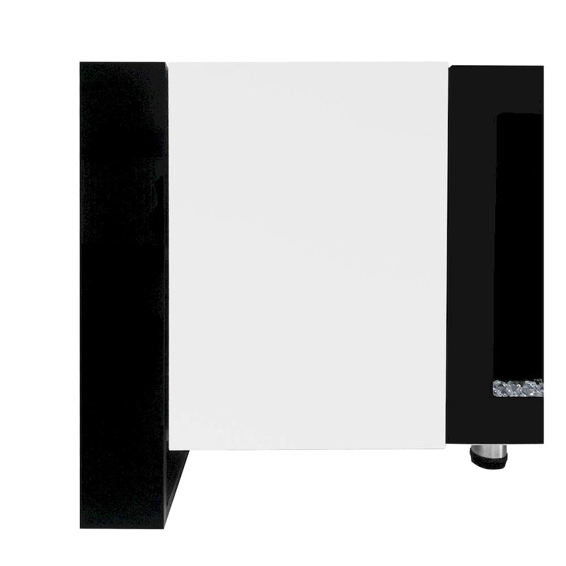 Meuble TV avec cheminée moderne de 68,1 pouces