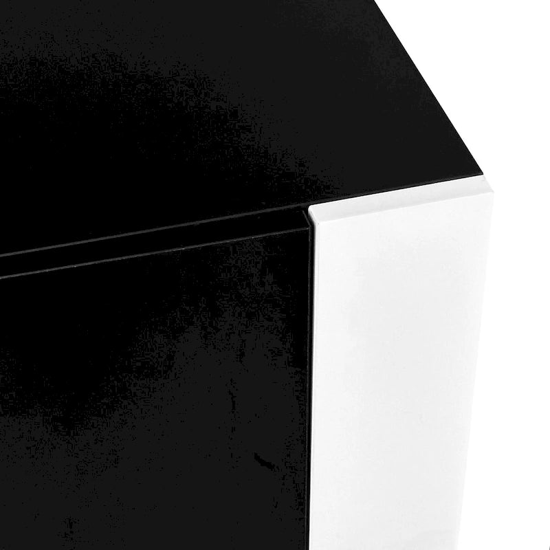 Meuble TV avec cheminée moderne de 68,1 pouces