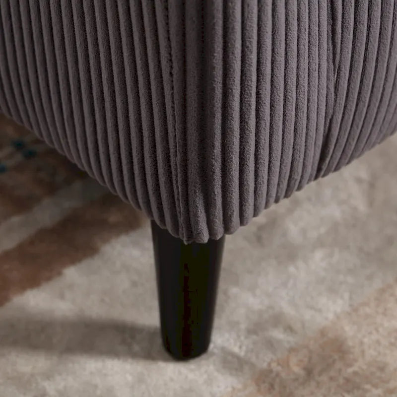 Fauteuil baquet moderne rembourré de 7,56 m