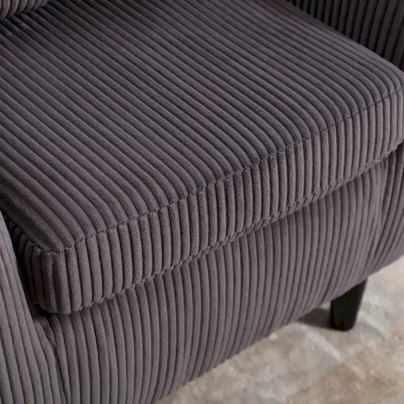 Fauteuil baquet moderne rembourré de 7,56 m