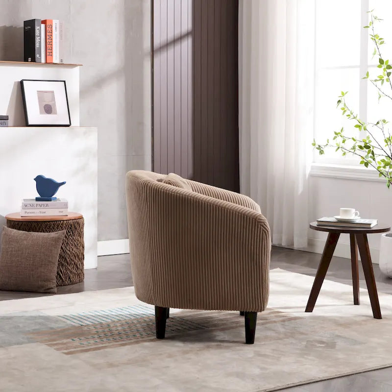 Fauteuil baquet moderne rembourré de 7,56 m