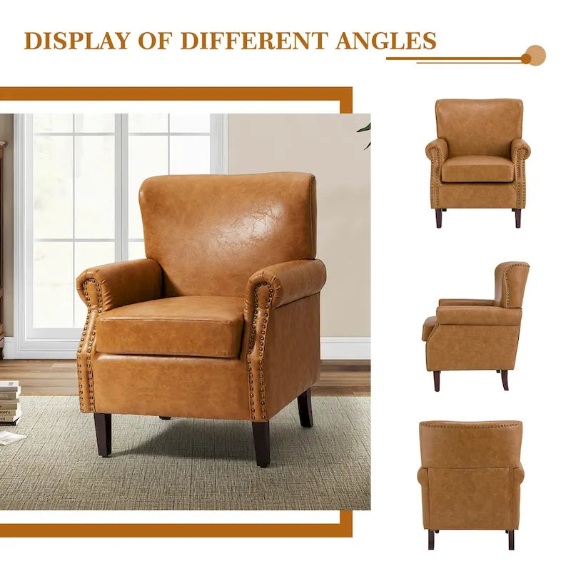 Fauteuil de style transitoire avec accoudoirs roulés