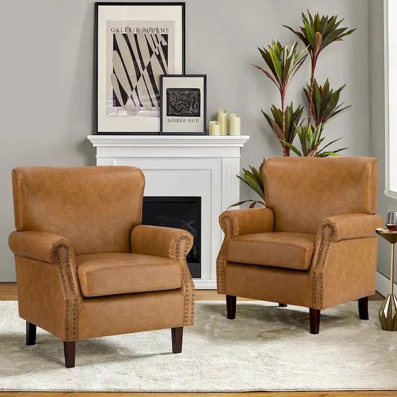 Fauteuil de style transitoire avec accoudoirs roulés