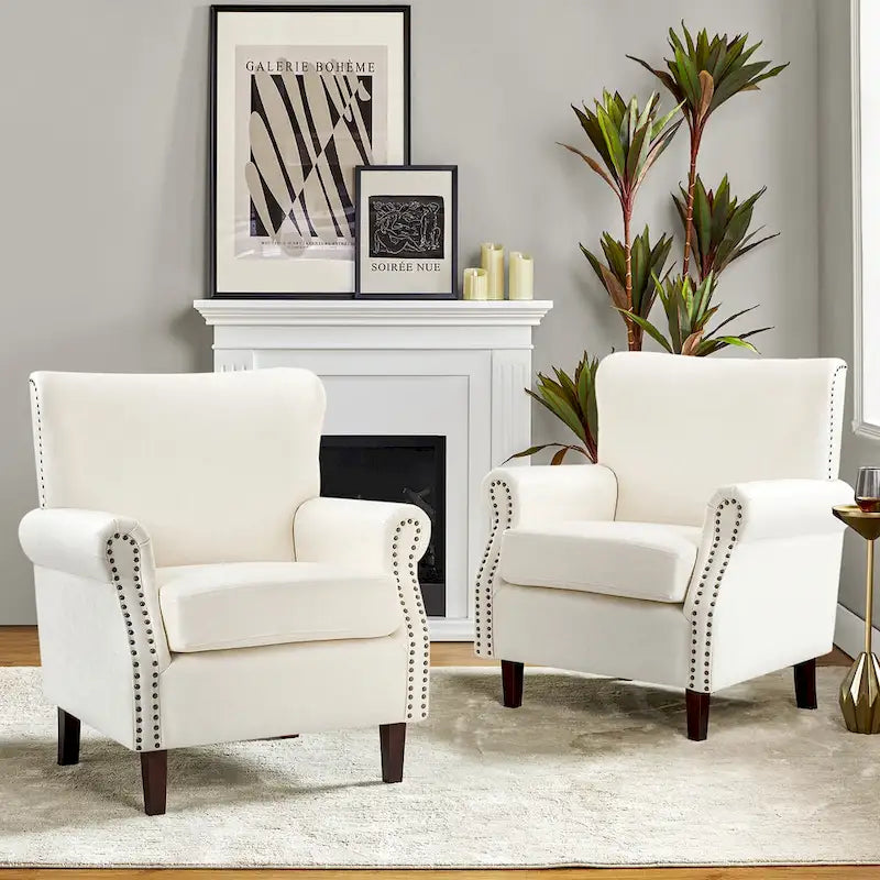 Fauteuil de style transitoire avec accoudoirs roulés