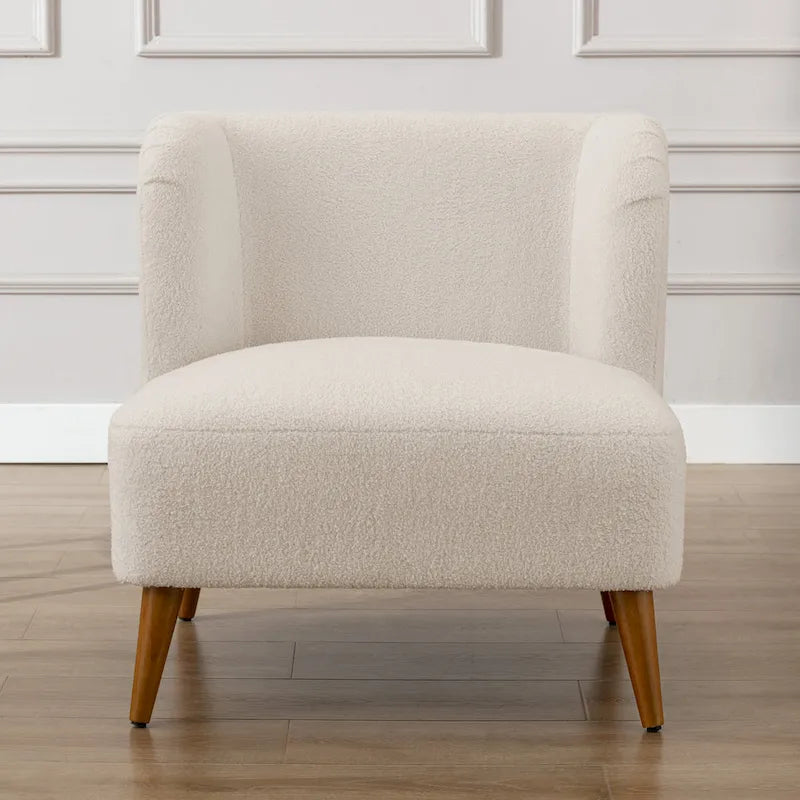 Chaise meublée Vieira Loop en velours