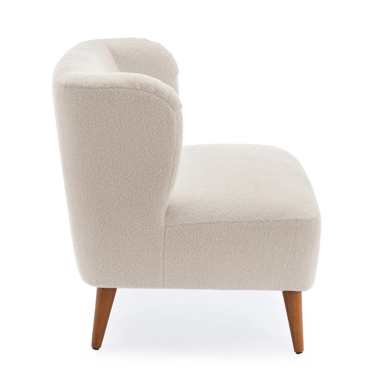 Chaise meublée Vieira Loop en velours
