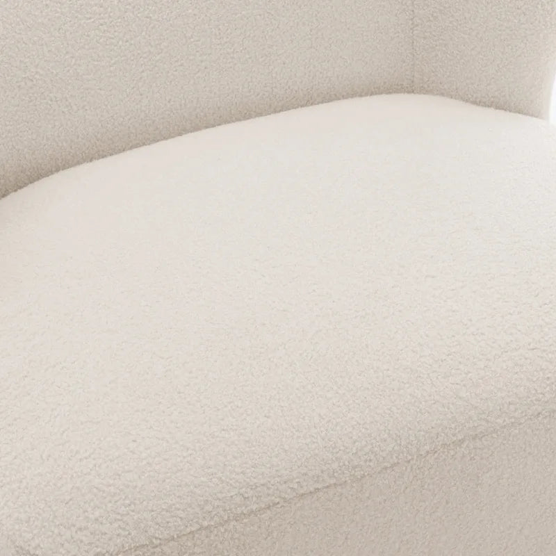 Chaise meublée Vieira Loop en velours