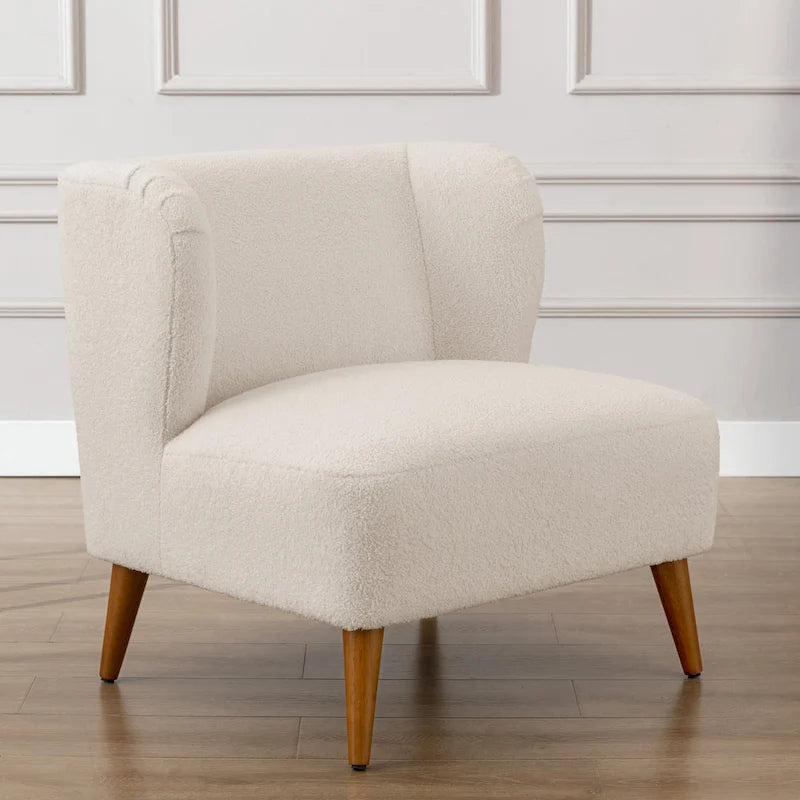 Chaise meublée Vieira Loop en velours