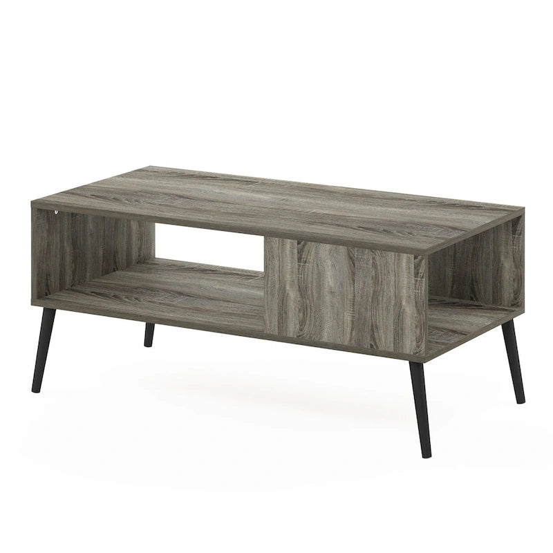 Table basse en bois de style médiéval