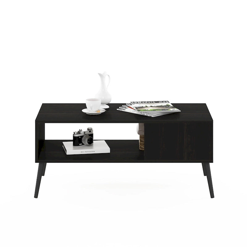 Table basse en bois de style médiéval