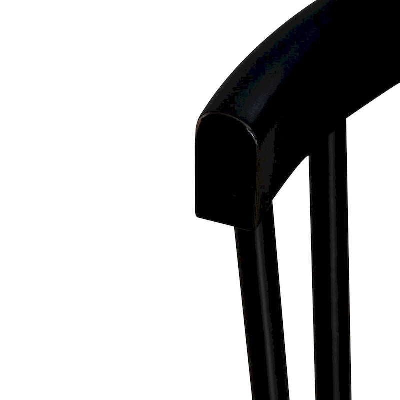 Chaises d'appoint à dossier fuseau en forme de cabine (ensemble de deux)