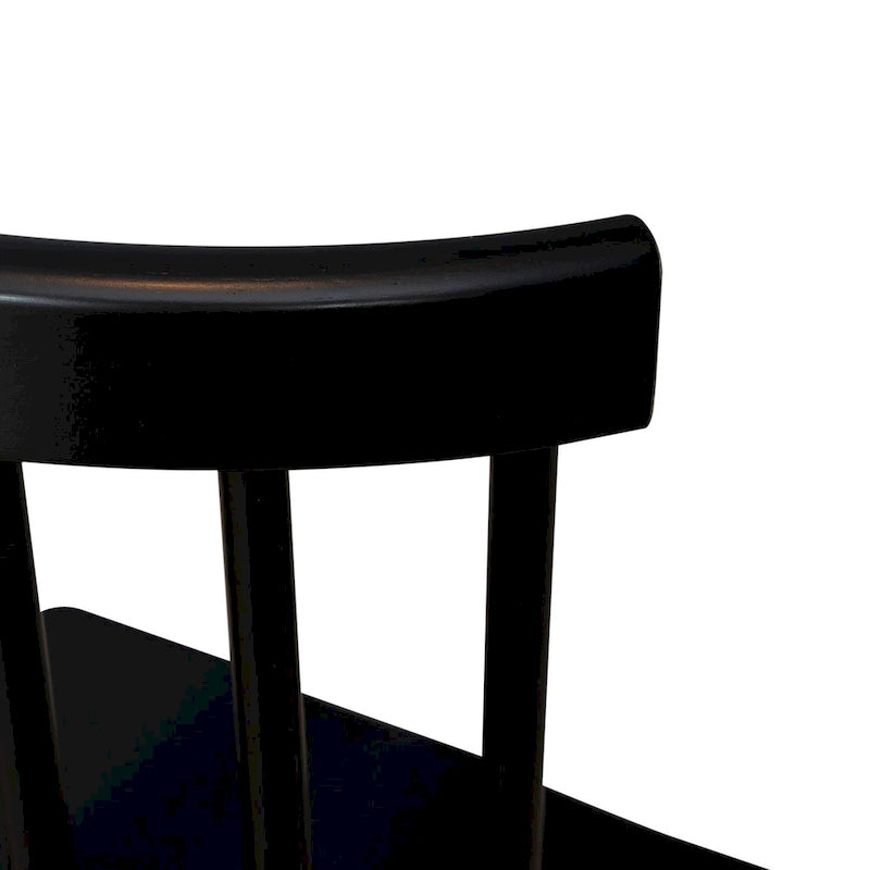Chaises d'appoint à dossier fuseau en forme de cabine (ensemble de deux)