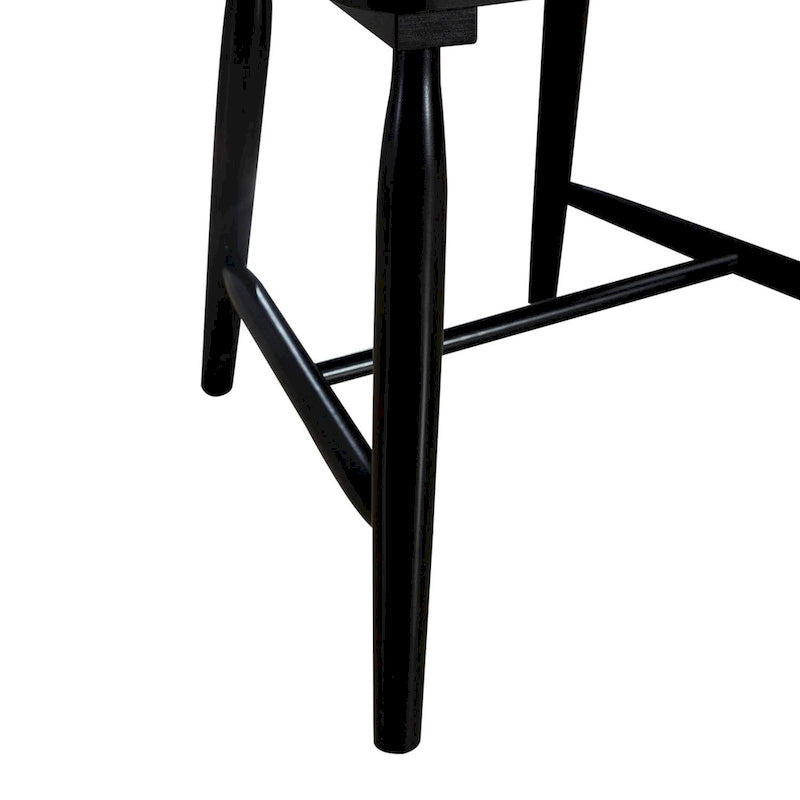 Chaises d'appoint à dossier fuseau en forme de cabine (ensemble de deux)