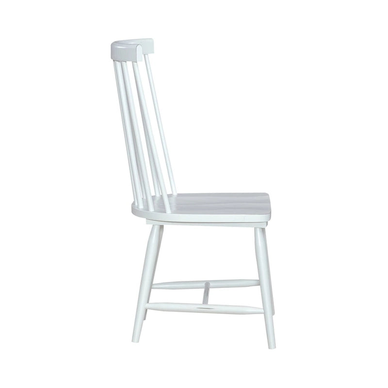 Chaises d'appoint à dossier fuseau en forme de cabine (ensemble de deux)
