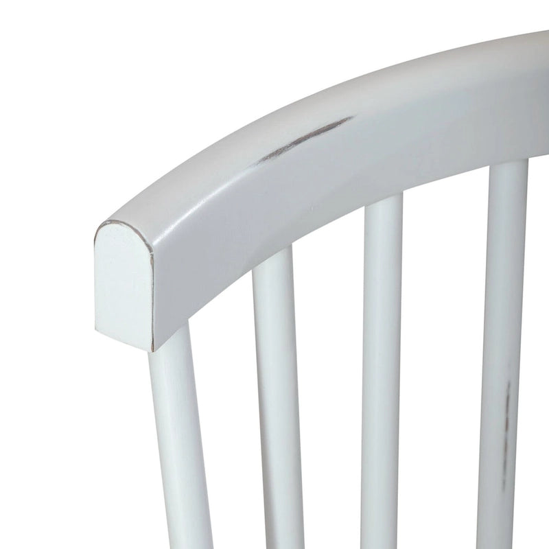 Chaises d'appoint à dossier fuseau en forme de cabine (ensemble de deux)