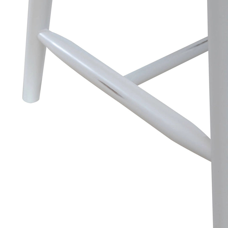 Chaises d'appoint à dossier fuseau en forme de cabine (ensemble de deux)