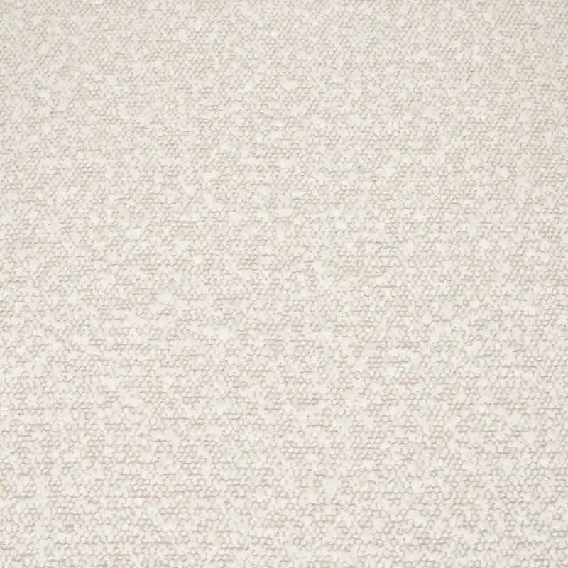 Chaise de salle à manger en velours couleur crème