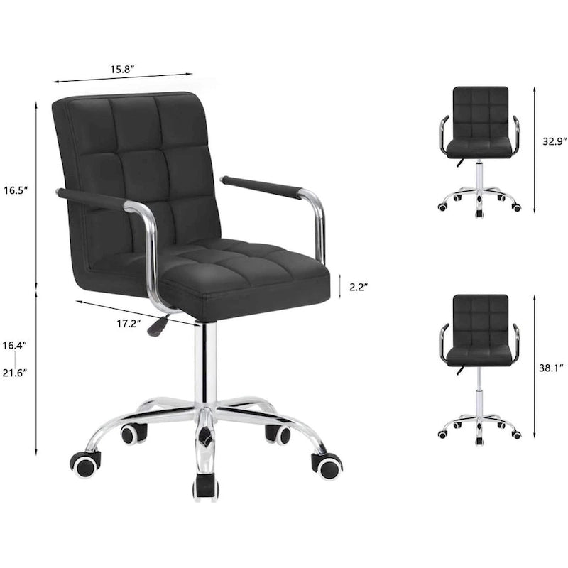 Chaises et bureaux de bureau réglables en hauteur