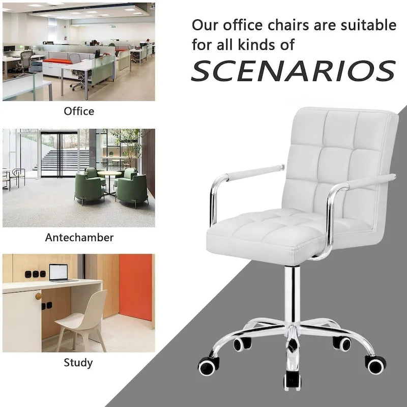 Chaises et bureaux de bureau réglables en hauteur