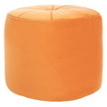 Pouf cylindrique en velours