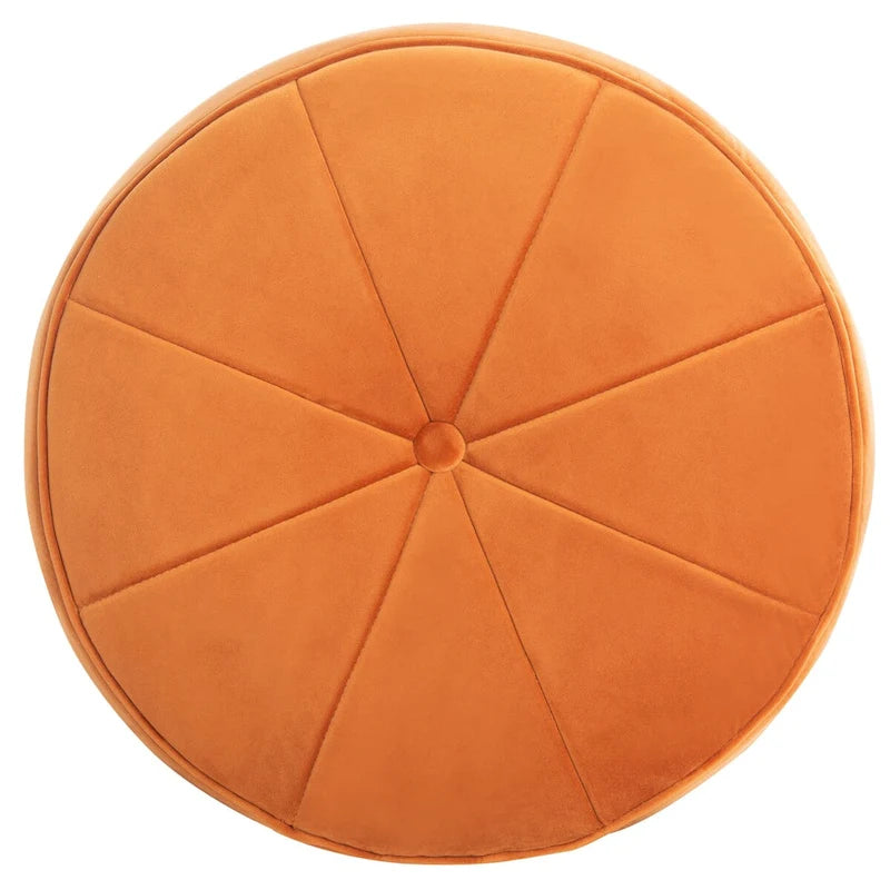 Pouf cylindrique en velours