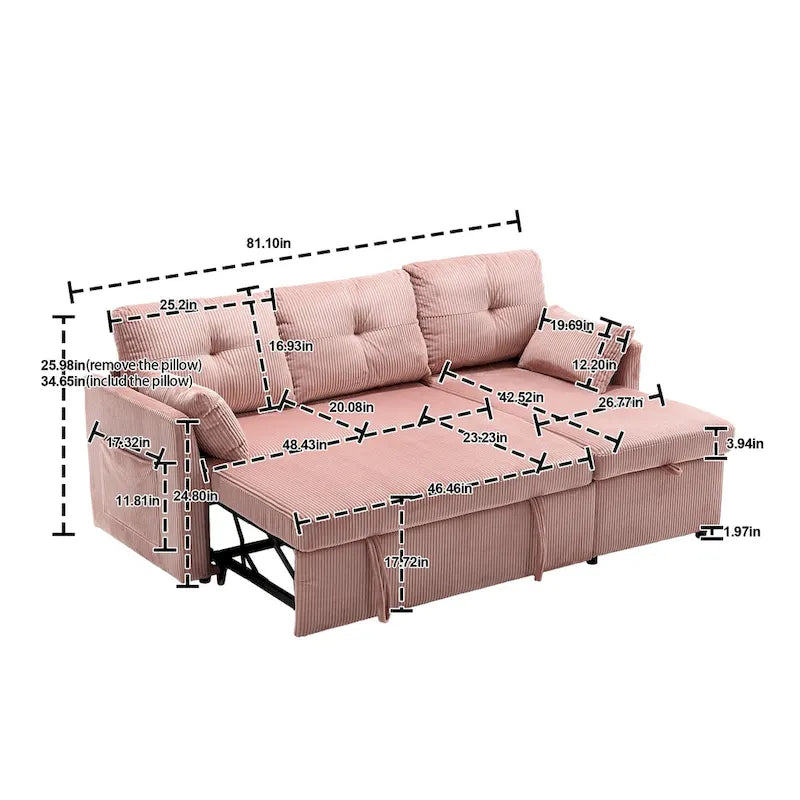 Canapé modulable, canapé d'angle modulable