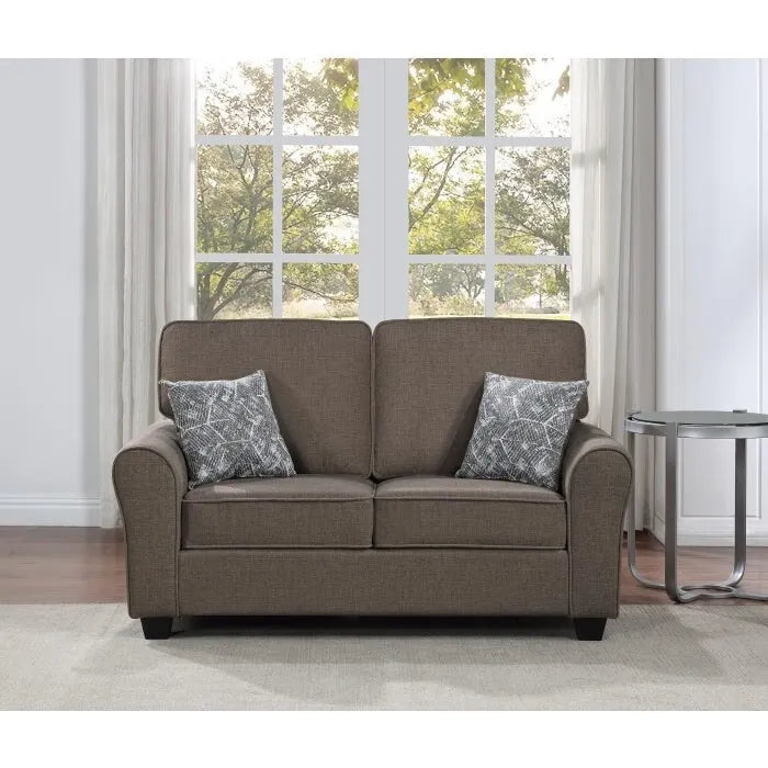 Ensemble de canapé en tissu comprenant les coussins