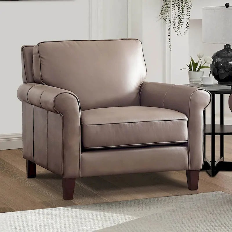 Chaise en cuir