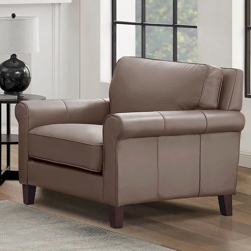 Chaise en cuir