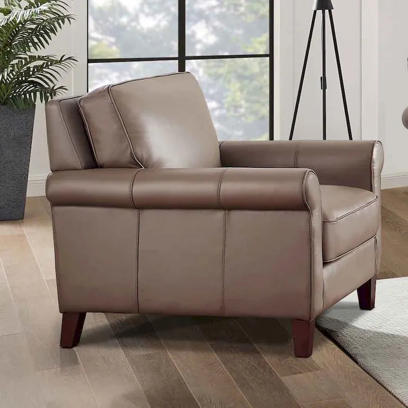 Chaise en cuir