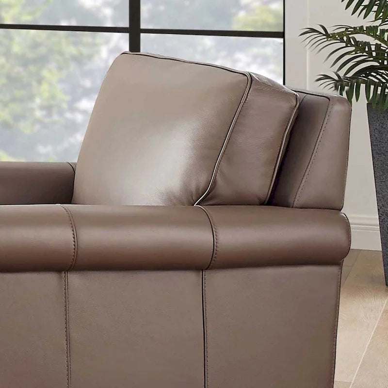 Chaise en cuir