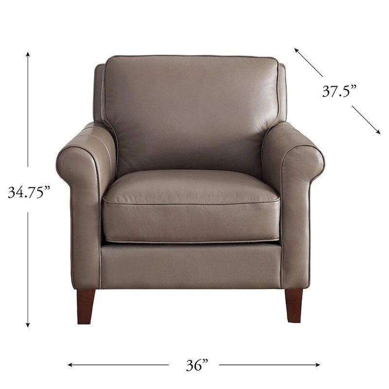 Chaise en cuir