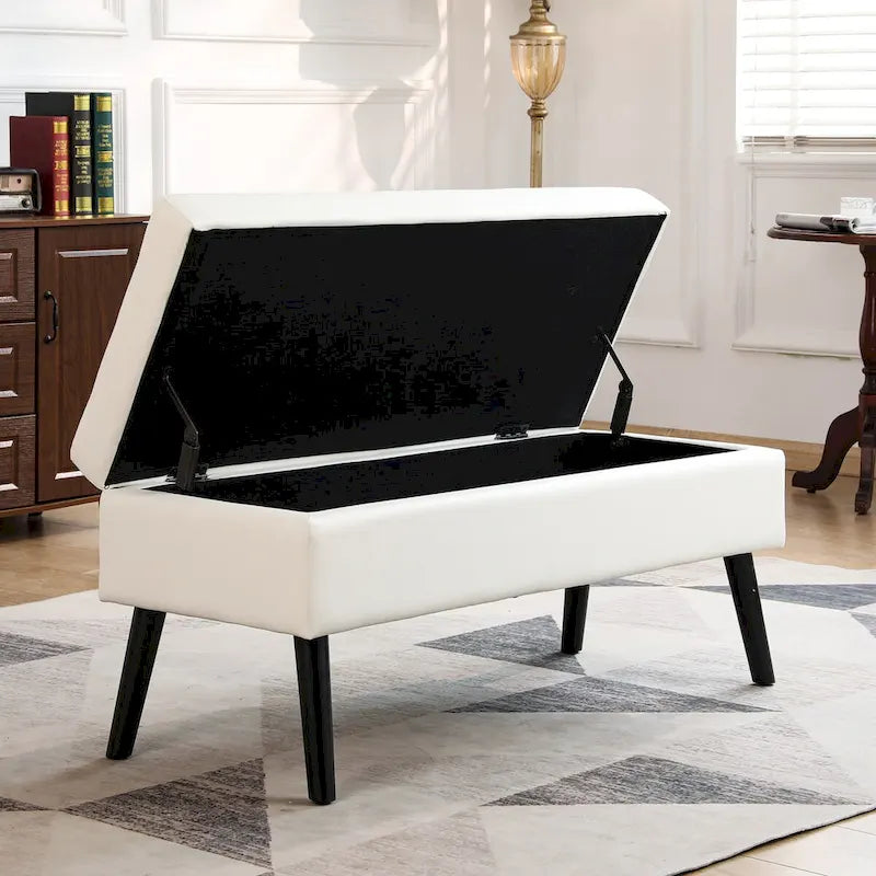 Banc avec fonction de rangement