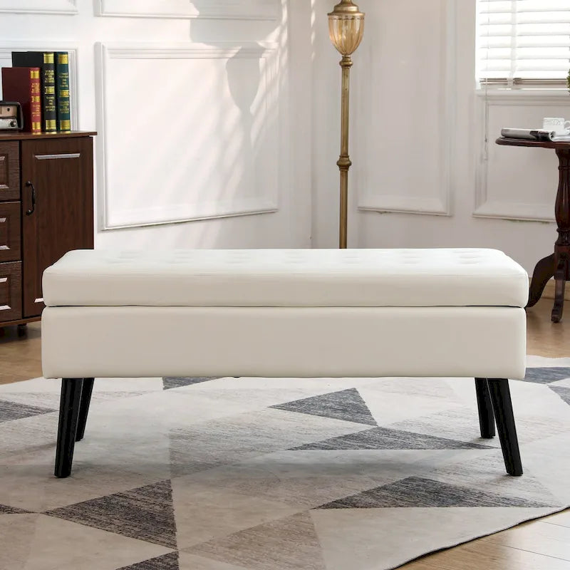 Banc avec fonction de rangement